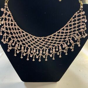 Beautiful rhinestone necklace